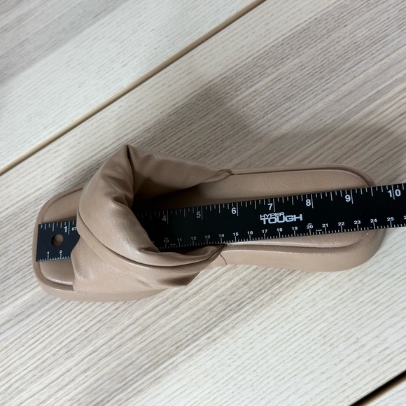 10021974-s.jpg?v=1762288677&  Mer-jes sandals Tan Slide Sandals Mis-Jes sandals women size 7.5